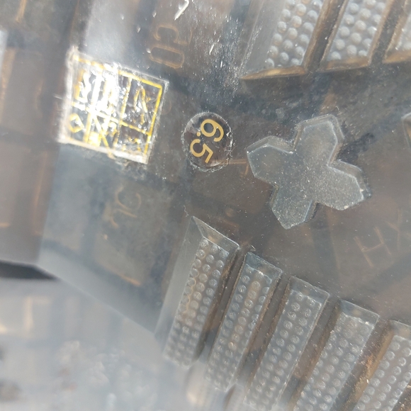 Jeffrey Campbell Sopas Lugged Platform Combat Boots Black Leather Size 6.5 - Picture 9 of 10